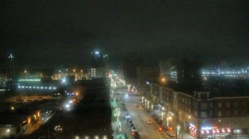 Weather camera view of Akron Beacon Journal.