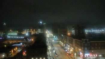 Weather camera view of Akron Beacon Journal.