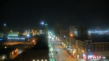 Weather camera view of Akron Beacon Journal.