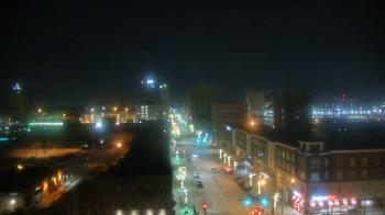 Weather camera view of Akron Beacon Journal.