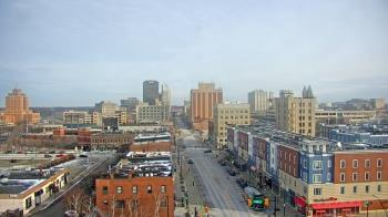 Weather camera view of Akron Beacon Journal.