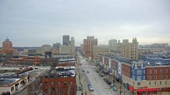 Weather camera view of Akron Beacon Journal.