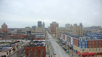 Weather camera view of Akron Beacon Journal.