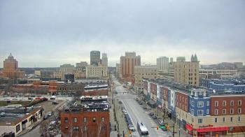 Weather camera view of Akron Beacon Journal.