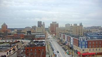 Weather camera view of Akron Beacon Journal.