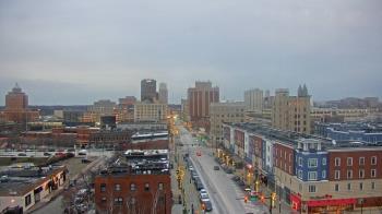 Weather camera view of Akron Beacon Journal.