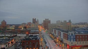Weather camera view of Akron Beacon Journal.