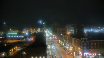 Weather camera view of Akron Beacon Journal.