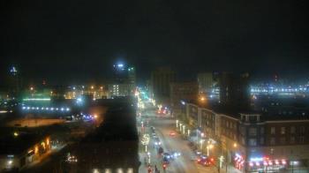 Weather camera view of Akron Beacon Journal.