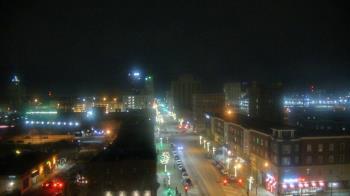 Weather camera view of Akron Beacon Journal.