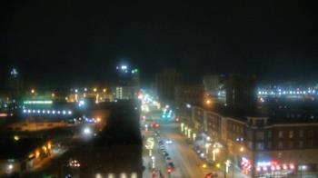 Weather camera view of Akron Beacon Journal.