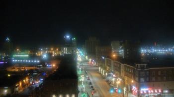 Weather camera view of Akron Beacon Journal.