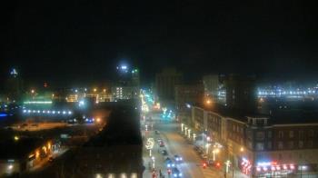 Weather camera view of Akron Beacon Journal.