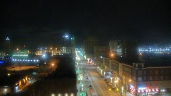 Weather camera view of Akron Beacon Journal.