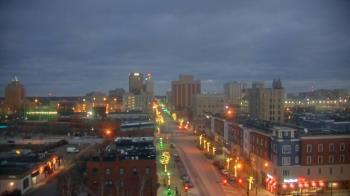 Weather camera view of Akron Beacon Journal.