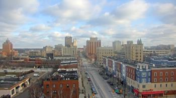 Weather camera view of Akron Beacon Journal.