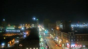 Weather camera view of Akron Beacon Journal.