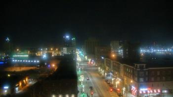 Weather camera view of Akron Beacon Journal.