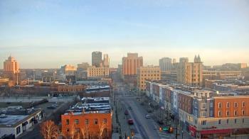 Weather camera view of Akron Beacon Journal.