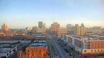 Weather camera view of Akron Beacon Journal.