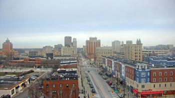 Weather camera view of Akron Beacon Journal.