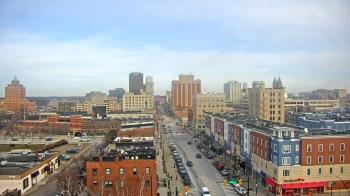 Weather camera view of Akron Beacon Journal.