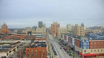 Weather camera view of Akron Beacon Journal.