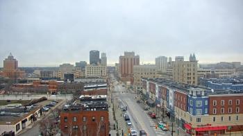 Weather camera view of Akron Beacon Journal.