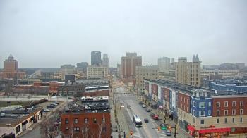 Weather camera view of Akron Beacon Journal.