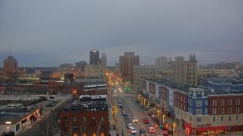 Weather camera view of Akron Beacon Journal.