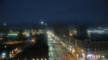 Weather camera view of Akron Beacon Journal.