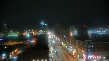 Weather camera view of Akron Beacon Journal.