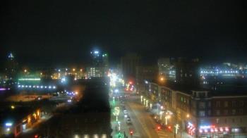 Weather camera view of Akron Beacon Journal.