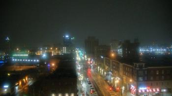 Weather camera view of Akron Beacon Journal.