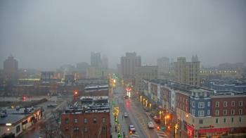 Weather camera view of Akron Beacon Journal.