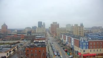 Weather camera view of Akron Beacon Journal.