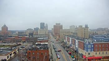 Weather camera view of Akron Beacon Journal.