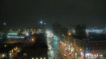 Weather camera view of Akron Beacon Journal.