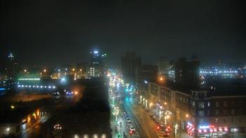 Weather camera view of Akron Beacon Journal.