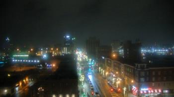 Weather camera view of Akron Beacon Journal.