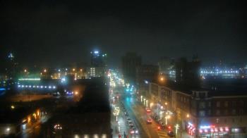 Weather camera view of Akron Beacon Journal.