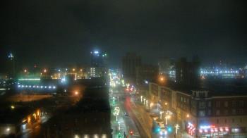 Weather camera view of Akron Beacon Journal.