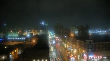 Weather camera view of Akron Beacon Journal.