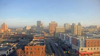 Weather camera view of Akron Beacon Journal.
