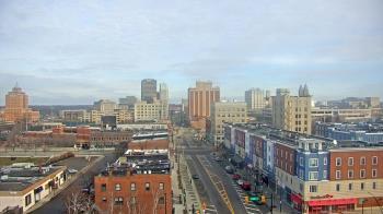 Weather camera view of Akron Beacon Journal.