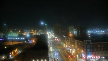 Weather camera view of Akron Beacon Journal.