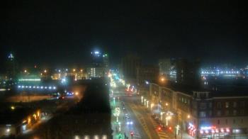 Weather camera view of Akron Beacon Journal.