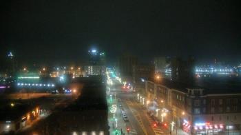 Weather camera view of Akron Beacon Journal.