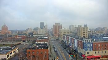 Weather camera view of Akron Beacon Journal.