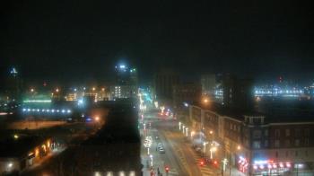 Weather camera view of Akron Beacon Journal.